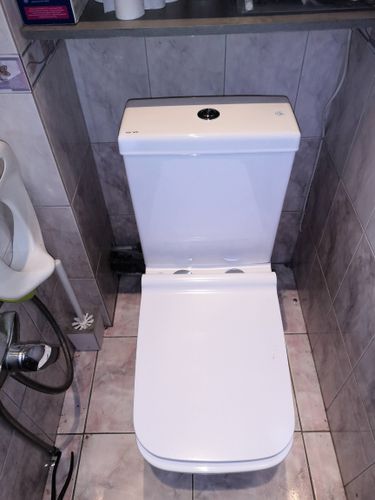 Установка напольного унитаза