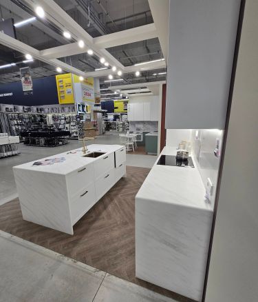 Дополнительные работы по сборке кухонь ЭКСПО