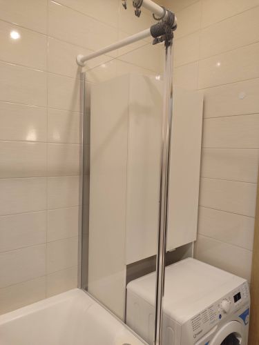 Установка ширмы на ванну шириной свыше 111 см