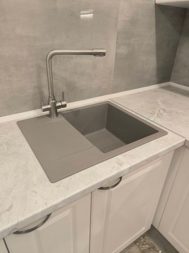 Установка и подключение врезной мойки Установка и подключение смесителя Демонтаж мойки со смесителем с сохранением