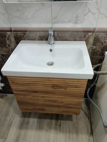 Установка напольного унитаза