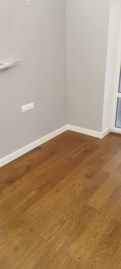 Монтаж деревянного/мдф плинтуса