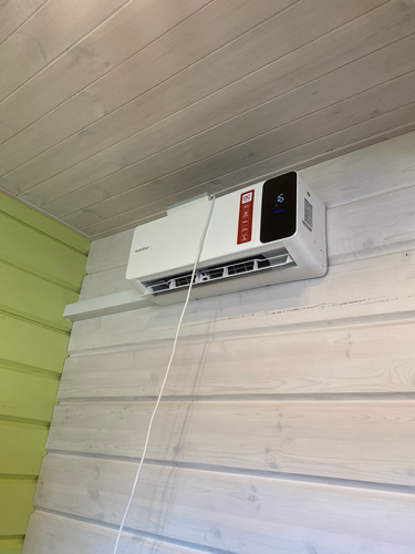 Установка сплит системы 7-9 kBTU (одноэтапный монтаж)