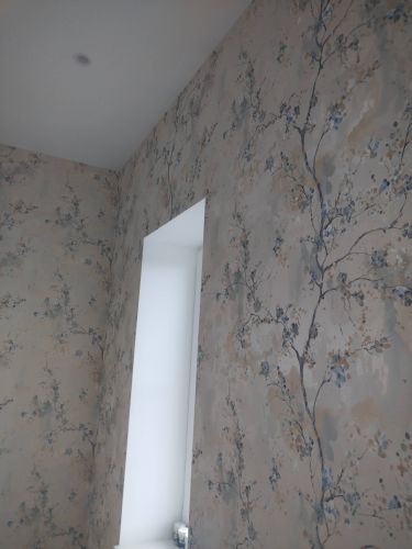 Поклейка флизелиновых /виниловых обоев свыше 40 кв.м