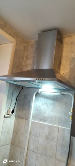 Установка и подключение вытяжки встраиваемая