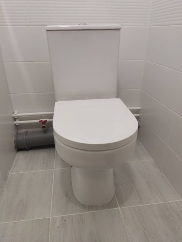 Установка напольного унитаза