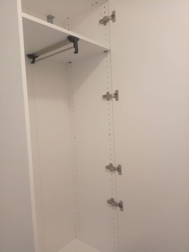 Сборка однодверного корпусного шкафа