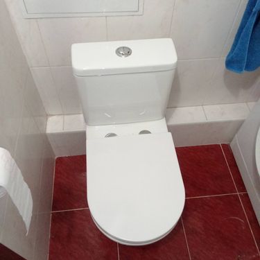 Установка напольного унитаза