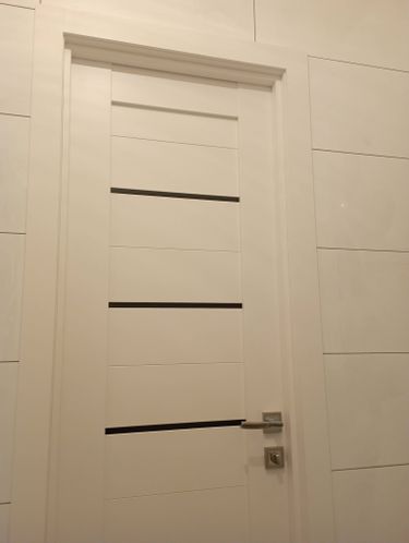 Установка межкомнатной одностворчатой двери (1 шт)