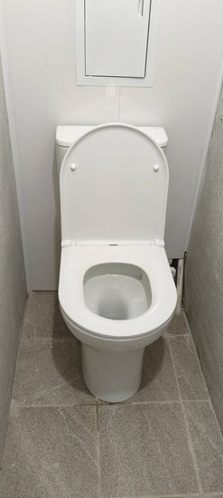 Установка напольного унитаза