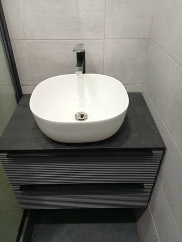 Установка смесителя (на готовые коммуникации)