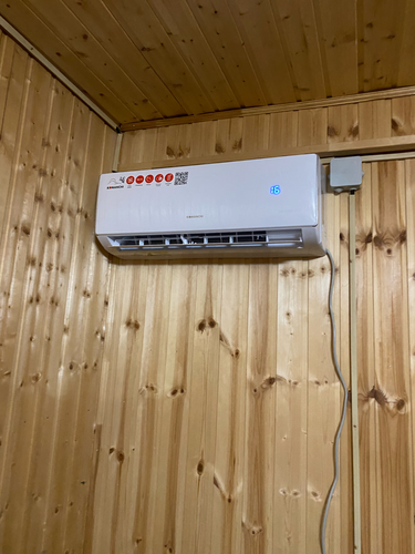 Установка сплит системы 7-9 kBTU (одноэтапный монтаж)