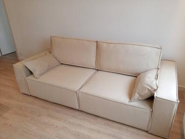 Сборка прямого дивана