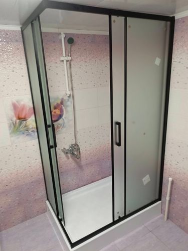 Установка и подключение душевого уголка/ширмы с поддоном