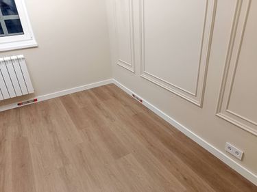 Монтаж деревянного/мдф плинтуса