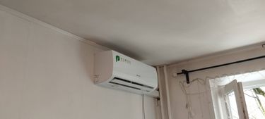 Установка сплит системы 7-9 kBTU (одноэтапный монтаж)