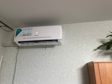 Установка сплит системы 7-9 kBTU (одноэтапный монтаж)