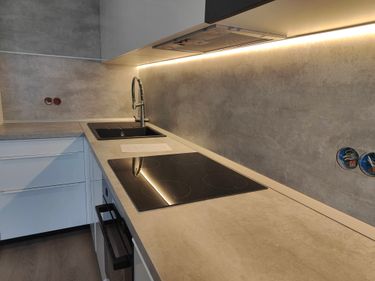 Установка стеновой панели МДФ/ДСП