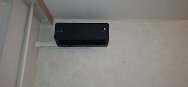 Установка сплит системы 7-9 kBTU (одноэтапный монтаж)