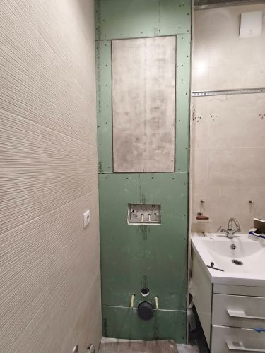 Установка подвесного унитаза (на готовую инсталляцию)