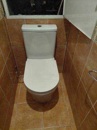 Установка напольного унитаза