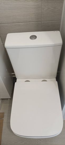 Установка напольного унитаза