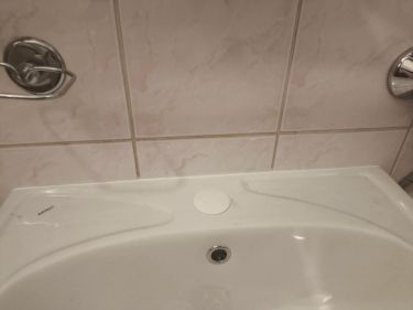 Установка раковины на пьедестале/полупьедестале