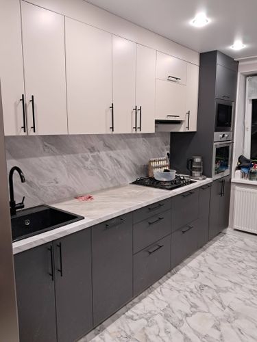 Замена фасадов Прямой распил фальшпанели/фасада/полки Замена ручки открывания фасада