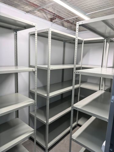 Сборка металлического стеллажа