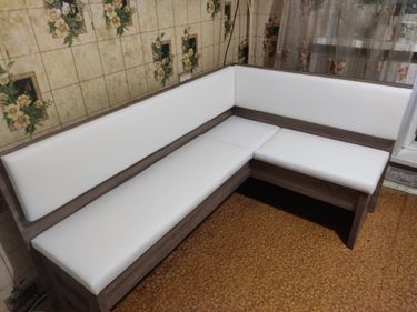 Перетяжка кухонного уголка