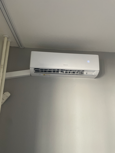 Установка сплит системы 7-9 kBTU (одноэтапный монтаж)