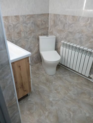 Установка напольного унитаза