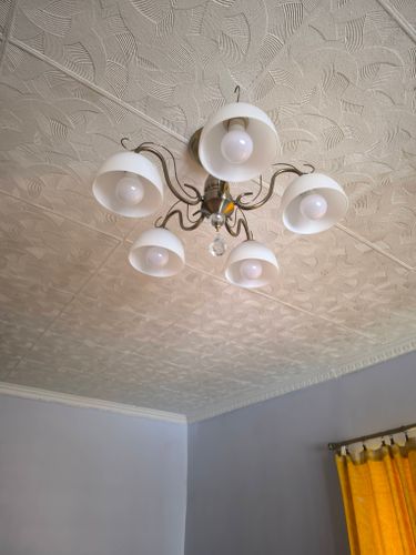 Монтаж и подключение настенно-потолочного светильника