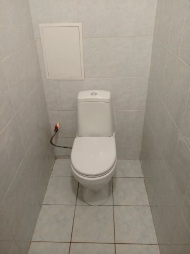 Установка напольного унитаза