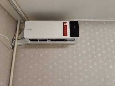 Установка сплит системы 7-9 kBTU (одноэтапный монтаж)