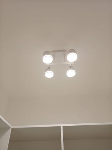 Монтаж и подключение настенно-потолочного светильника