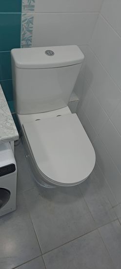 Установка напольного унитаза