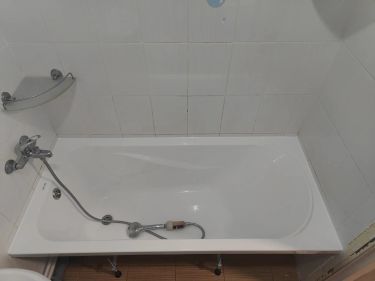 Установка акриловой/стальной ванны