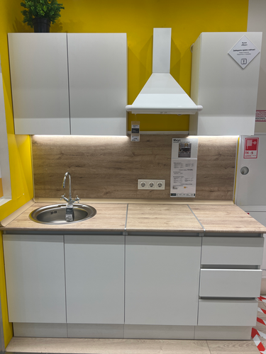 Сборка и установка кухонного каркаса Выпил под мойку или варочную панель Установка и подключение вытяжки