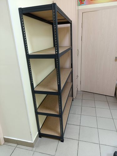 Сборка металлического стеллажа