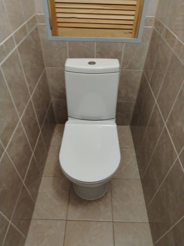 Установка напольного унитаза