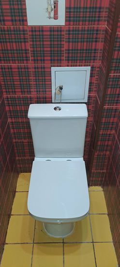 Установка напольного унитаза