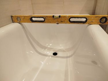 Установка акриловой/стальной ванны