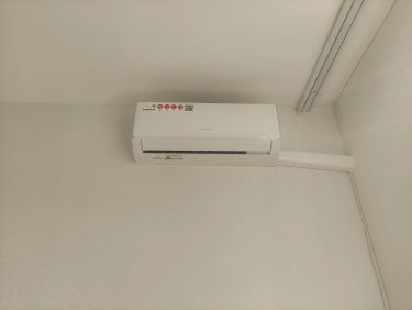 Установка сплит системы 7-9 kBTU (одноэтапный монтаж)