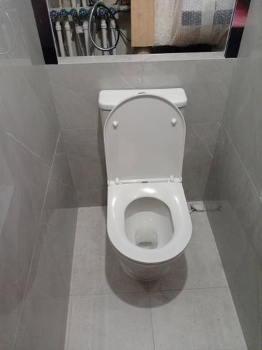 Установка напольного унитаза