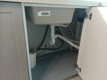 Демонтаж ящика кухонного гарнитура с сохранением
Замена сифона
