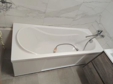 Установка акриловой/стальной ванны