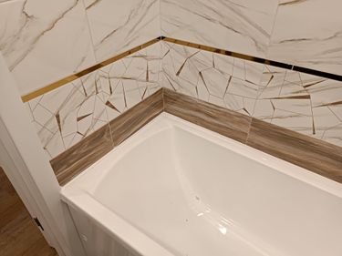 Установка акриловой/стальной ванны