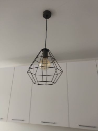 Установка люстры в сборке