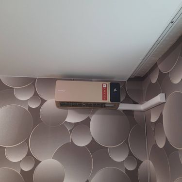 Установка сплит системы 7-9 kBTU (одноэтапный монтаж)